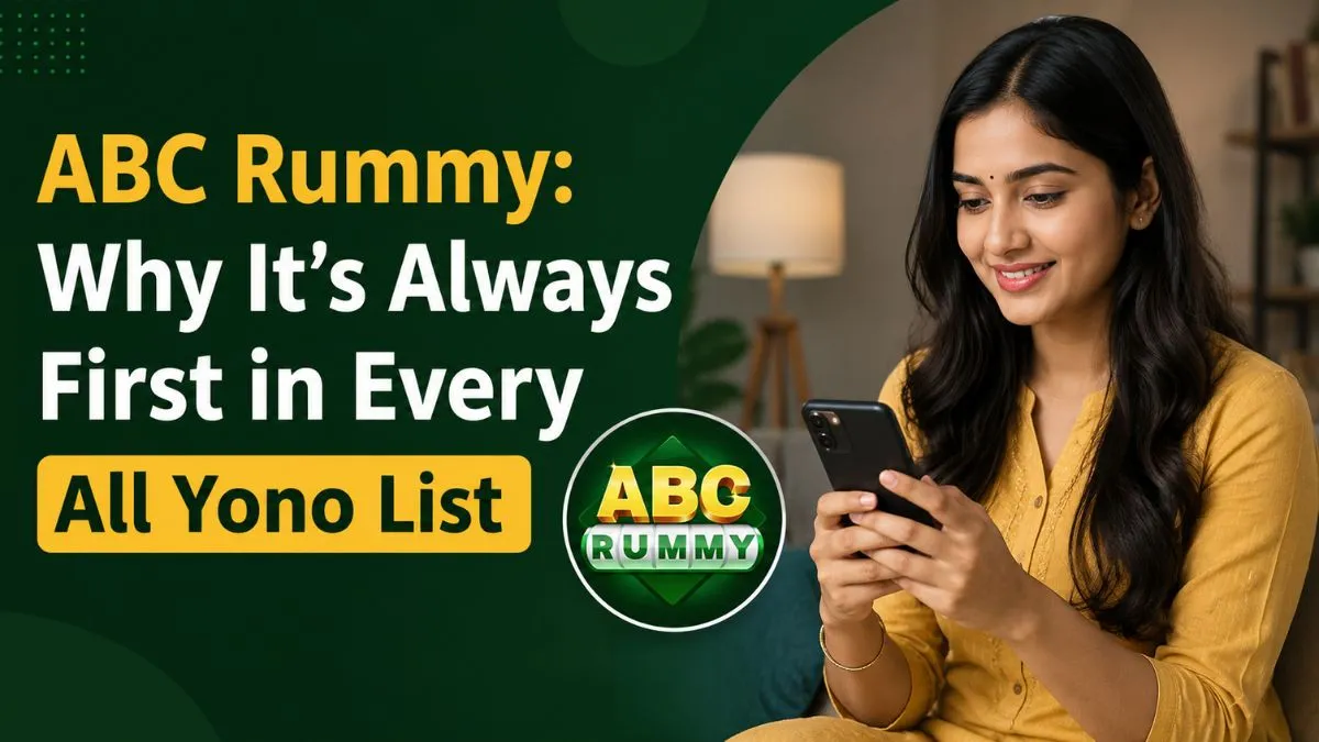 ABC Rummy APK download guide showing the official download link, login process, and promo code status for Indian users