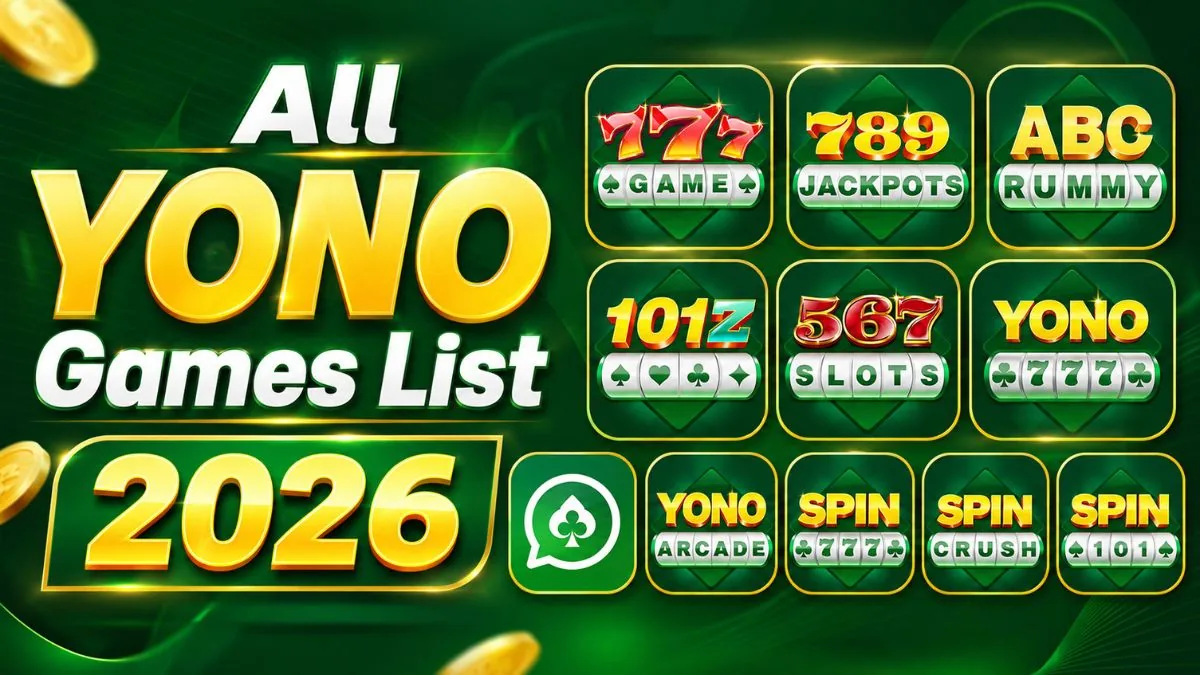 All Yono Games List 2026: Rummy, Slots & Card Apps
