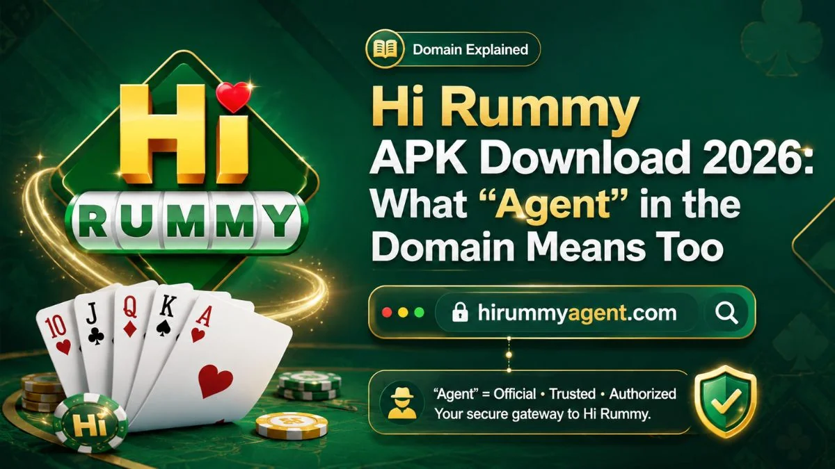 Hi Rummy APK download guide showing the official download link, login process, and promo code status for Indian users