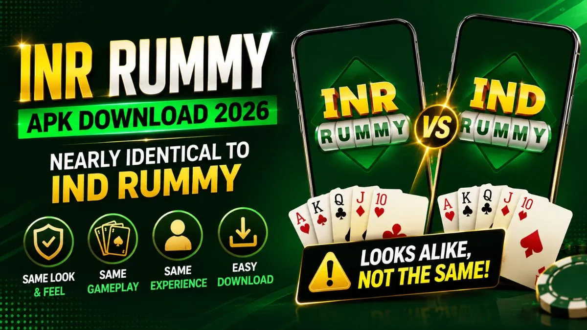 INR Rummy APK download guide showing the official download link, login process, and promo code status for Indian users