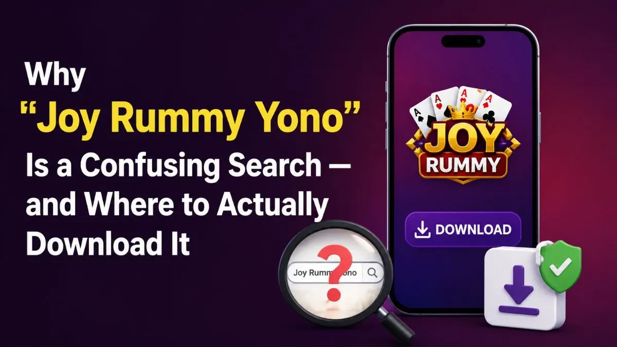 Joy Rummy APK download guide showing the official download link, login process, and promo code status for Indian users