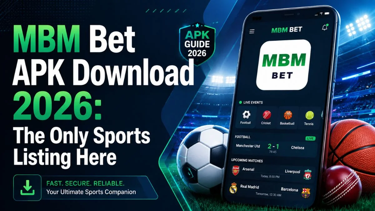 MBM Bet APK download guide showing the official download link, login process, and promo code status for Indian users