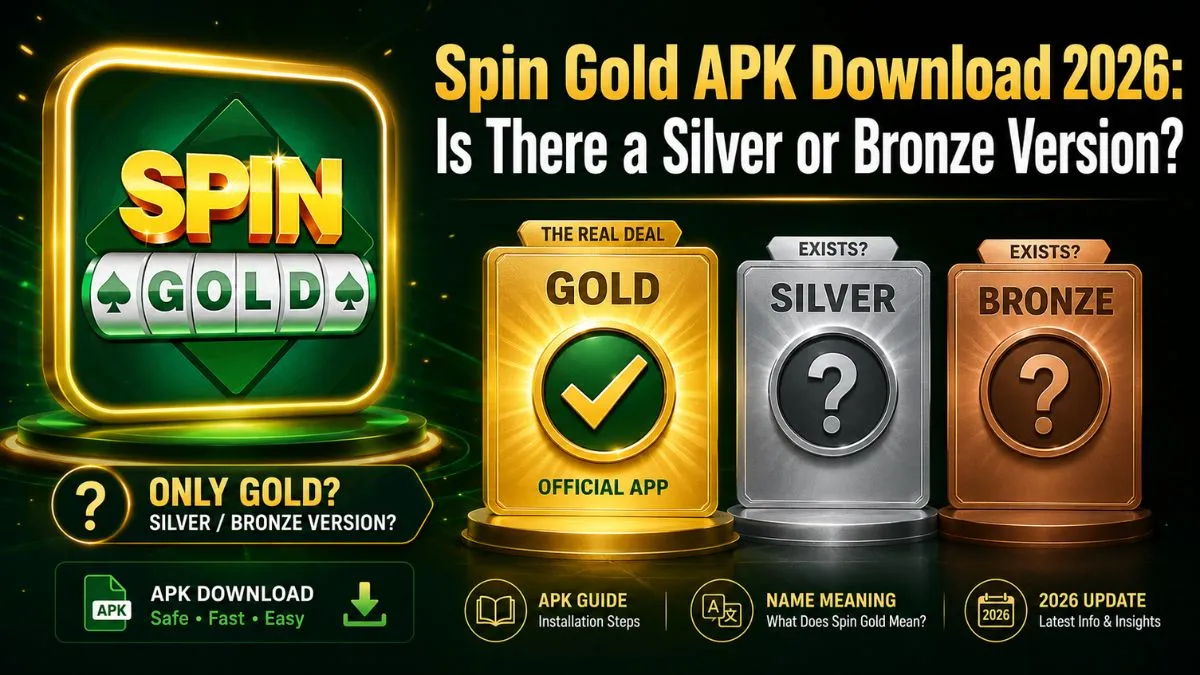 Spin Gold APK download guide showing the official download link, login process, and promo code status for Indian users